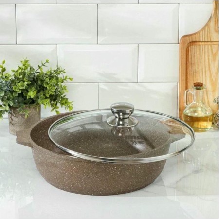 Жаровня Мечта Гранит brown 5л 35806