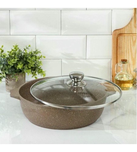 Жаровня Мечта Гранит brown 5л 35806