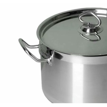 Кастрюля 5л нерж.двойное дно d=235