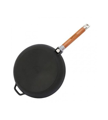 Сковорода чугунная d220мм со съемной ручкой