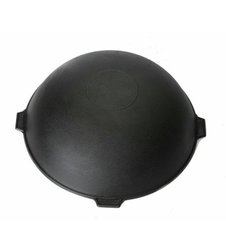 Казан литой чугунный Камская посуда 10л алюминиевая крышка