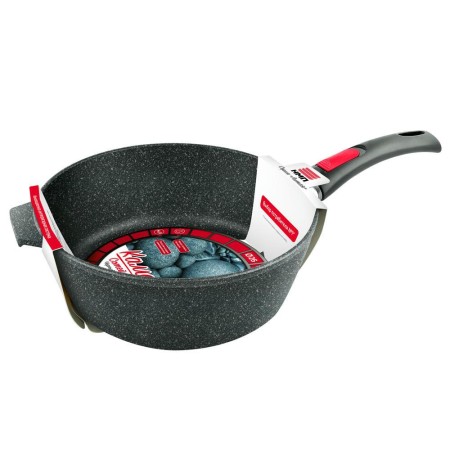 Сотейник НМП Каменная d26см черный гранит 181326