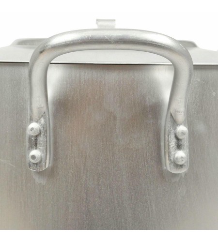 Котел алюминиевый 20л с крышкой МШ-014