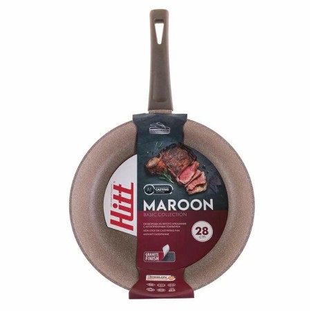Сковорода Hitt Maroon d28см HM1028