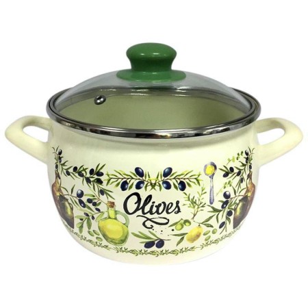 Кастрюля Олива глубокая 2л