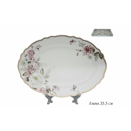 Блюдо LENARDI Пионы 35,5см 108-231