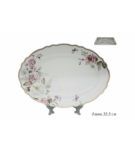 Блюдо LENARDI Пионы 35,5см 108-231