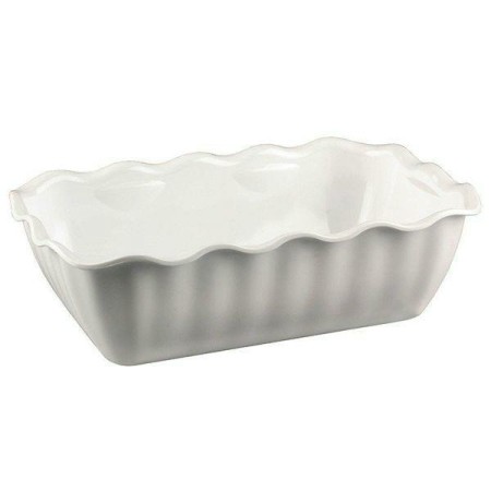 Салатник с волнистым краем ударопрочный 260х175х80 белый