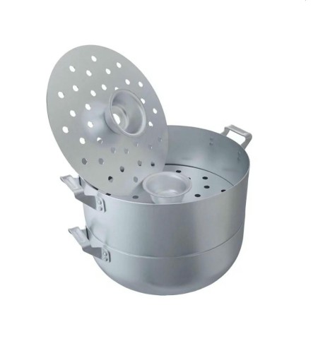 Манты-казан алюминиевый 15л, 4 диска МШ-018