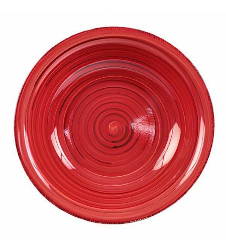 Тарелка суповая Domenik SCARLET 21см DMD003