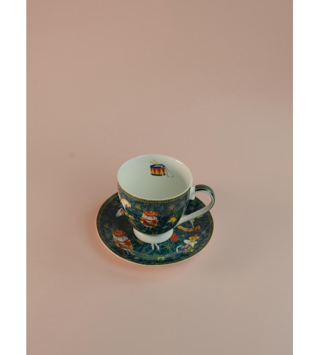 Пара чайная Щелкунчик и мышиный король 440мл зеленый YQ25002