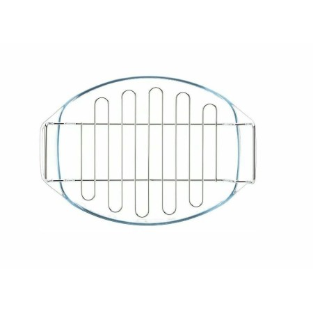 Блюдо для запекания Pyrex Irresistible 39х27см овальное с решеткой