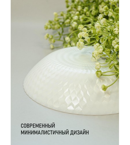 Тарелка суповая Luminarc Pampille white d20см Q4656