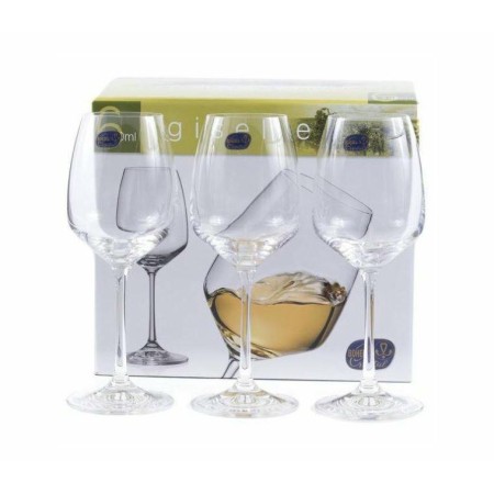 Набор бокалов для вина Bohemia Жизель 340мл 6 штук 40753/340