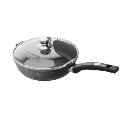 Сковорода Мечта Гранит black d26см стеклянная крышка С26802