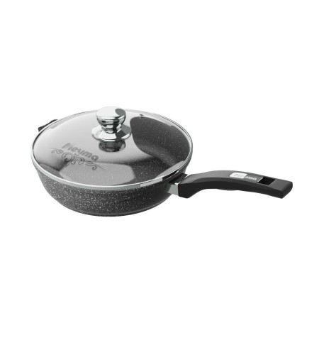 Сковорода Мечта Гранит black d26см стеклянная крышка С26802