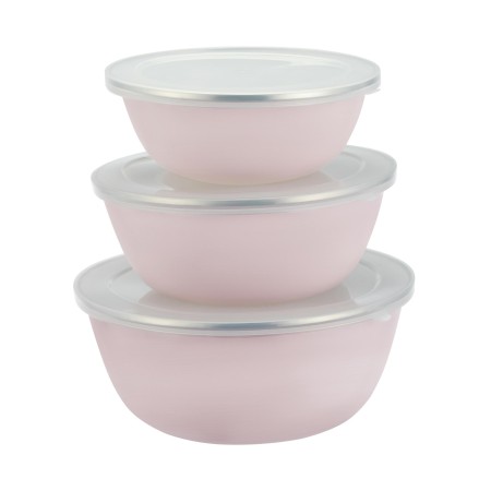 Набор эмалированных мисок Regent d14см 0,5л+d16см 0,8л+d18см 1,4л 93-EM-SM-S03