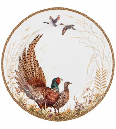 Тарелка закусочная Lefard Охота 20,5см 590-514