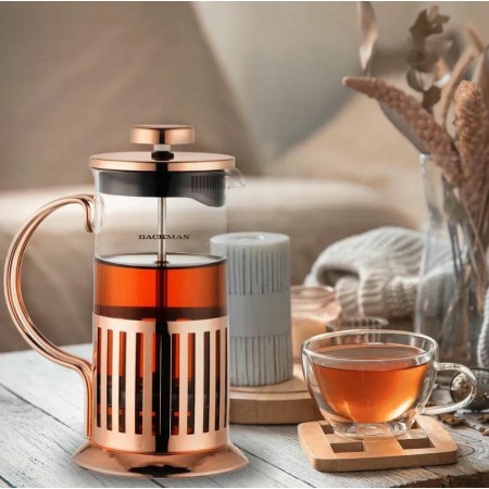 Френч-пресс ZEIDAN 800мл бронзовое покрытие BM-0503