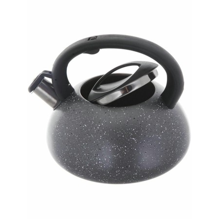 Чайник со свистком Hitt Grey marble 3л H01034