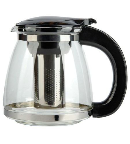 Чайник BAROUGE 1800мл мет.сито Seven ideas 1,8л черный BF-504