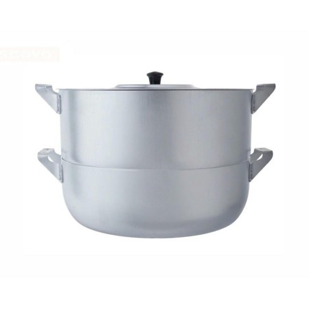 Манты-казан алюминиевый 6л, 4 диска МТ-040