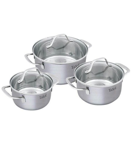 Набор кастрюль Брилон 3шт.