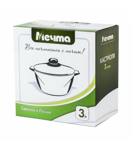 Кастрюля Мечта Гранит star 3л 43803
