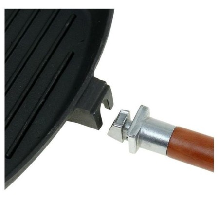 Сковорода-гриль Биол d240х240мм квадратная съемная ручка