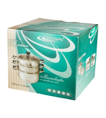 Мантоварка Алтын d22 3-х секционная