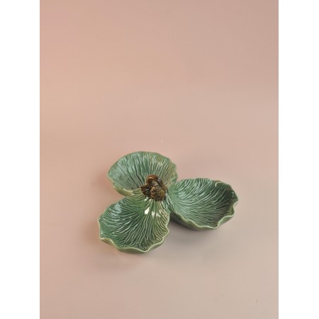 Менажница 3-х секционная Green Pine 22,8*23*8,5см 145-201