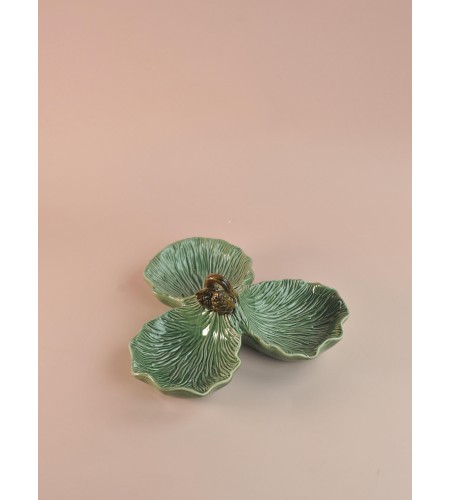 Менажница 3-х секционная Green Pine 22,8*23*8,5см 145-201