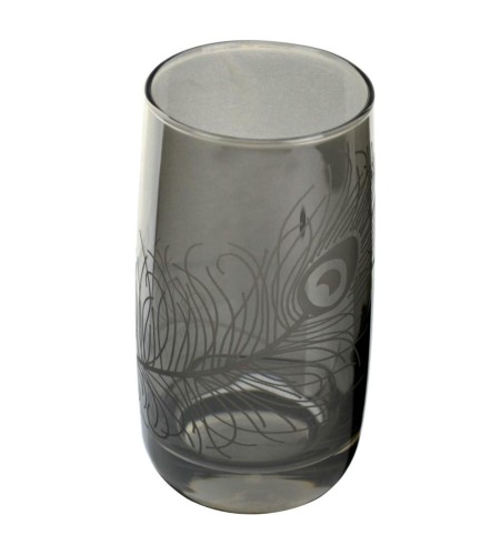 Набор стаканов GLASSTAR Графит Перо 330мл 6шт GD54_9369_3