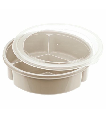 Менажница iDEA 3-секционная с крышкой 300мл М1124