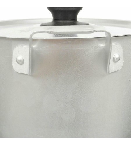 Кастрюля алюминиевая 2,5л с крышкой МТ-004