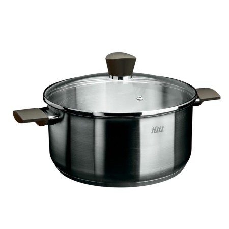 Кастрюля Hitt Sahara Dune 5л 24x11,5см стеклянная крышка HS-DC24