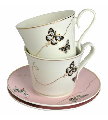 Чайный сервиз Lenardi Butterfly 200мл 12предметов 133-099