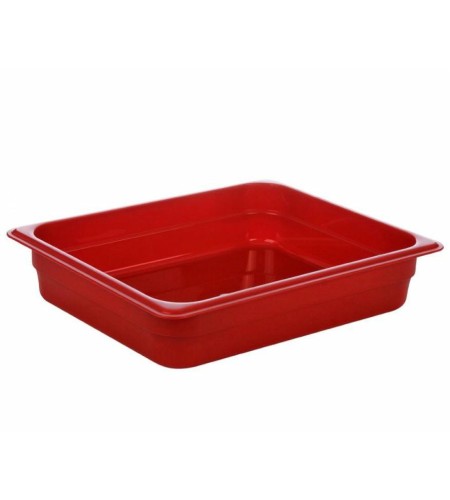 Гастроемкость полипропилен 1/2х2 325х265х65мм красная