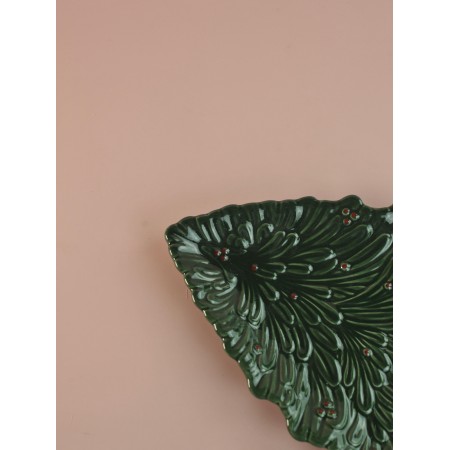 Блюдо сервировочное Green Pine 22*17,5*2,5см 145-219