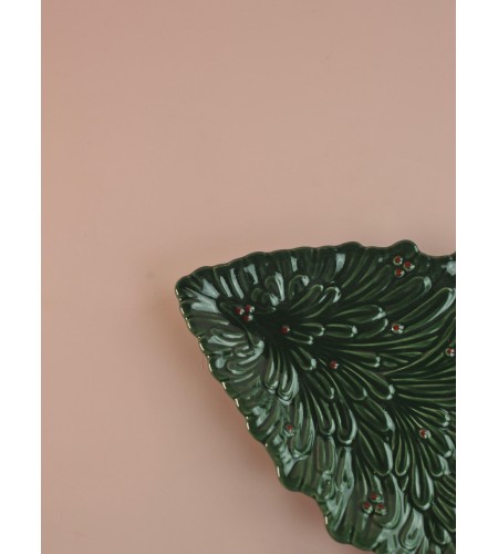 Блюдо сервировочное Green Pine 22*17,5*2,5см 145-219