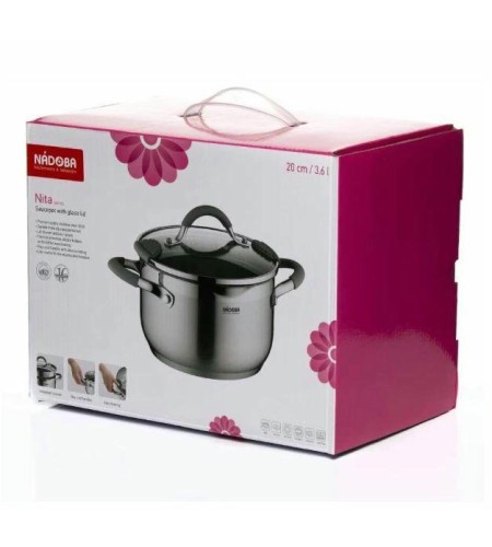 Кастрюля Nadoba Nita d20см 3,6л 726912