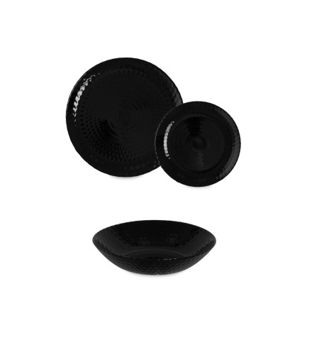 Тарелка десертная Pampille noir d19см Q4620