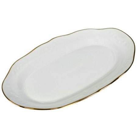 Блюдо для хлеба Надежда Без деколи 270мм ф.548 7С1915Ф34