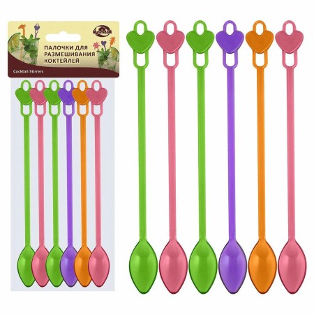 Набор ложек коктейльных 20,5см МТ76-98