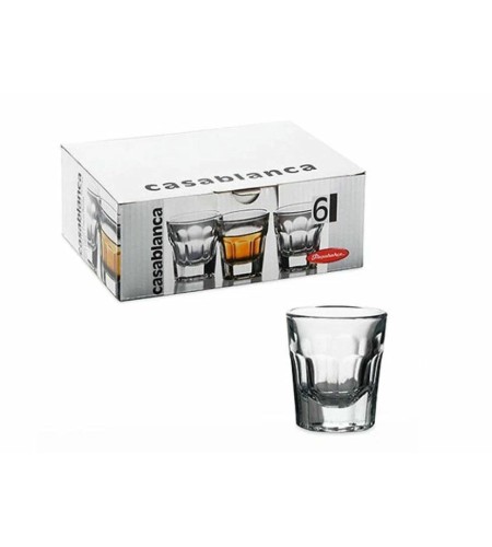Набор стаканов Pasabahce Касабланка37мл 6шт 52734B