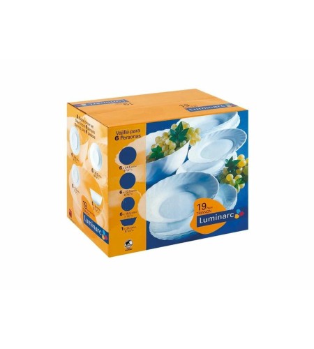 Столовый набор Luminarc Трианон 19предметов 00144