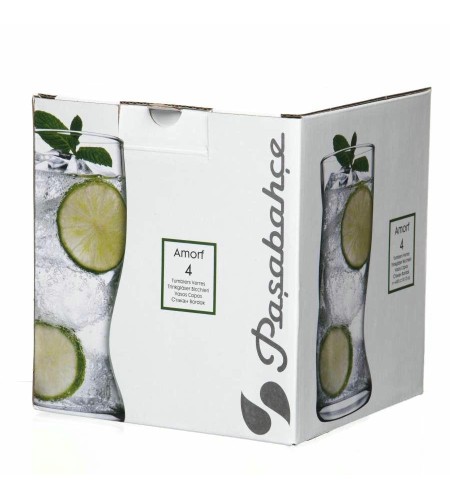 Набор стаканов Pasabahce Аморф 400мл 420928B 4 шт.