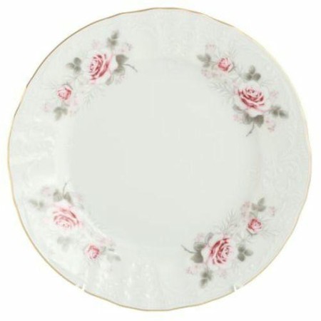 Набор тарелок Роза серая 17см 6шт.