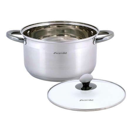 Кастрюля Kamille 5л с крышкой 4924