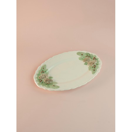 Блюдо сервировочное Green Pine 31*20*2,5см 145-215